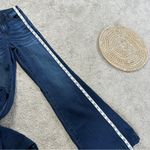 Shyanne  Women’s Chandelier Pockets Flare Bootcut Jeans High Rise in Dark Wash 26 Photo 15