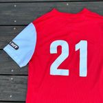 Nike Red Kia Route 6 Auto Mall Soccer Jersey Photo 5