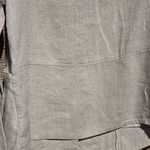 Flax  100% Linen Jacket Neutral P/4 Photo 6
