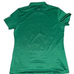 Greg Norman  Women's Green Golf Polo Shirt‎ Size L Short Sleeve Collared Photo 1