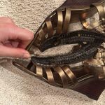 Vince Camuto gladiator beaded wedge heels 6.5 Photo 8