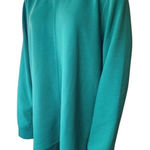 Chico's Zenergy Green Front Seam Sweatshirt (3) Photo 0