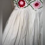 Handmade Antique  And Embroidered A-Line Pleated Dress Small Photo 3