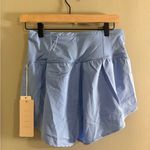 Love Tree  Blue Athletic Shorts High-Rise Moisture-Wicking Photo 1