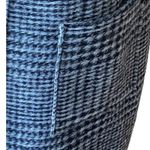 TRIBAL Women's Long Black & Gray Wool Blend Plaid Vest Pockets & Fringe Bottom Size L Photo 5