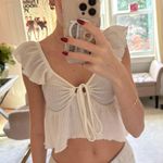 SheIn White Tank Top Cropped Photo 0