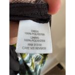 Vintage Y2K 90s Maurices floral satiny silky mini cocktail dress sz S Party Y2K Blue Photo 5