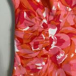 Adrianna Papell  Floral Print Sheath Knee Length Dress Women's 12 Pink Cocktail Photo 8