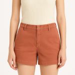 J.Crew Chino Burnt Orange Mid-Rise Shorts with Pockets – Casual Summer Style Photo 0