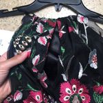 Badgley Mischka Cold shoulder floral embroidery dress Photo 8