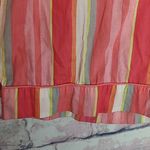 Cacique  BOLD MULTICOLORED STRIPED CROP WIDE LEG COTTON PAJAMA PANTS 18/20 Photo 7