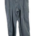 American Eagle Stovepipe Utility Pants Blue High Rise Straight Stretch Womens 14 Photo 0