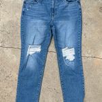 Madewell  Perfect Vintage Distressed Cropped Ankle High Rise Jeans Size 32 Photo 1