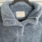 Aeropostale Blue Fleece Quarter Zip Pullover Photo 1