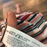 NWOT Zara trafalue Size small beach dress striped Brown Photo 4