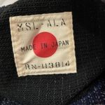 Billy Reid Blue and Black Knit Long Sleeve Crewneck Pullover Dress Size M NWT Photo 2