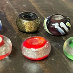 Boutique Handmade Glass Beads Jewelry 6 pieces Photo 0