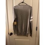 Boston University College Varsity Cardigan Women's Sweater Gray Size undefined Photo 7
