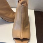 Charles David  Tan Mules with Peep-Toe Design Photo 4