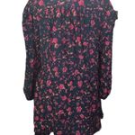  Flower Fields Mini Dress Free People Size Small Green Pink Combo Photo 3