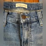 Oliver Logan Women's Distressed Straight Leg Blue Jeans Photo 1