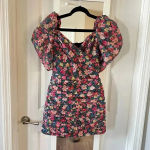 C/MEO COLLECTIVE 530  Mini Floral Dress Size 4 Photo 3