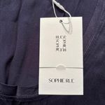 Sophie Rue Basic Satin Tank Navy Women's Size XS NWT Photo 3