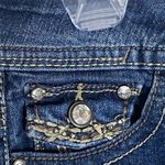 Soundgirl  denim shorts embellished bling size 0 Photo 3