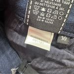 7 For All Mankind Women’s Charlize Jeans Flare Mid Rise Stretch in Dark Wash 30 Photo 12