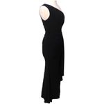 Vince Camuto Black One-Shoulder Pleated Waist Gown 6 NWOT Photo 6