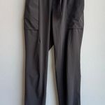 Athleta Skyline Pants Womens Size 2 XS Gray Grey Elastic Waist Stretch Belted Photo 1