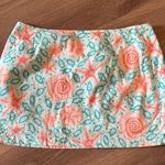 Lilly Pulitzer  Skirt Mini Vintage Seashell fish print Photo 0