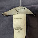 NWT Open Front Cardigan Womens 2X Lagenlook Made In USA Flowy Travel by Noir Blue Photo 4