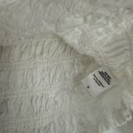 Young Fabulous and Broke Linen Blend Puff Sleeve Top Smocked Size Medium Boho Photo 2