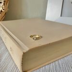 Gold Solitaire Simple Elegant Femme Ring “Gretha” Promise Engagement Fashion Jewelry Photo 2