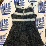Jessica Simpson Black and Gray Floral Dress 2X Photo 5