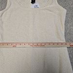 St. John Couture Dress Size 10 Cream Platinum Melange Bouclé Knit Sleeveless NWT Photo 9