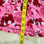 ZARA  pink white floral jacquard mini dress Photo 6