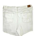 American Eagle NWOT  Women’s Plus Size 90’s Boyfriend Denim Shorts White size 18 Photo 3