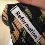 Reformation  Cave Top‎ Lemon Drop Smocked Puff Sleeve Size 4 Photo 4