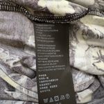 Free People  black, yellow & blue floral cold shoulder top size M Photo 6