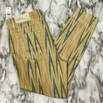 Loft High Rise Patterned Jeans - Multicolor Sz 10 Retro Vibes Zig Zag Boho Chic Photo 10