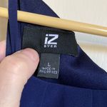 Iz Byer Navy Blue Sleeveless Pleated Mini Dress #Pk Photo 1