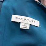 Kay Unger Lydia Tea Length Floral Dress Size 2 Photo 3