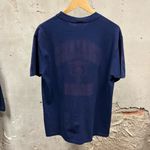 The Vintage Shop Vintage 90s Chicago Bears Navy Blue BIKE Tag USA Made Logo T-Shirt Large L Photo 3