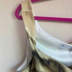 ASOS NWT Beige Blurred Marble Stripe Off One Shoulder Structured Mini Dress 14 Photo 10