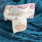 Band of the Free Small Teal Blue Maxi Skirt Front Slit Layered Mini Skirt New Photo 4