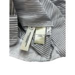 Ann Taylor Pinstripe Chino Classic 4 Pocket Dressy Shorts Navy White 6 Photo 8