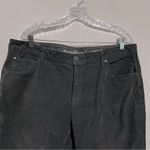 Eddie Bauer Boyfriend Slim Gray Corduroy Pants Photo 2