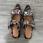 Ganni  Leopard Print Sandals Photo 4
